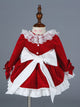 Lolita Spanish Princess Dress Court Style Long Sleeve Dress - Dorabear