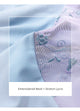 Middle Sleeve Embroidered Mesh Stitching Ballet Leotard - Dorabear