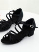 Silk Satin Latin Dance Shoes Soft Sole Training Shoes - Dorabear