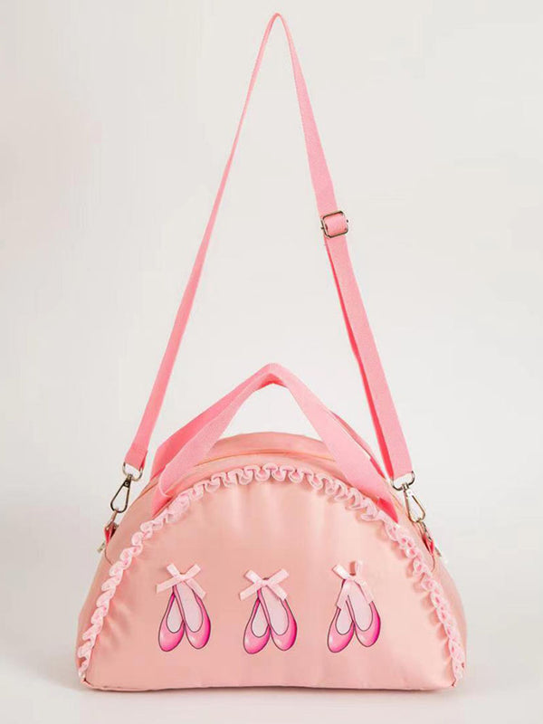 One-shoulder Dance Bag Lace Handbag Ballet Practice Storage Backpack - Dorabear
