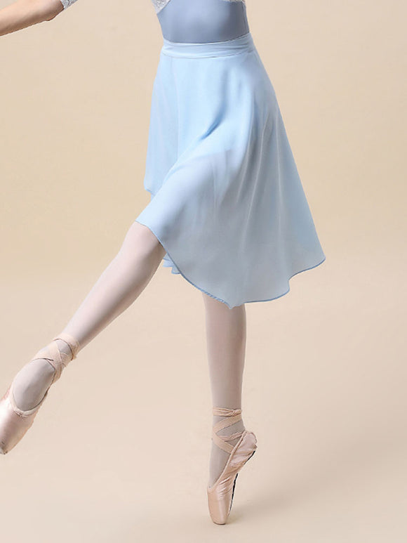One Piece Strap Skirt Ballet Costume Adult Practice Elegant Dance Skirt - Dorabear