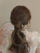 Oriental Elements Lotus Pearl Tassel Hairpin Ancient Style Coiled Hair Ornament - Dorabear