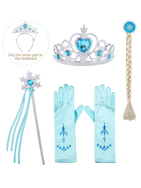 Princess Elsa Dress Theme Character Costume - Dorabear