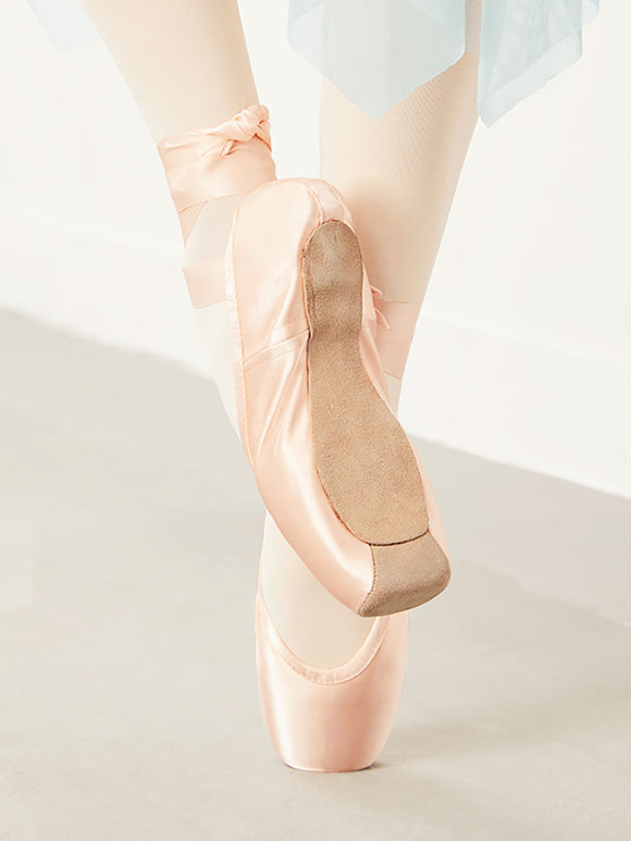 Professional Pointe Shoes Ballet Shoes Pointe Strap Satin Dance Shoes - Dorabear
