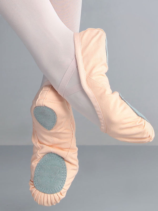 Professional Soft Sole Training Shoes Cross Strap Soft Sole Ballet Shoes - Dorabear