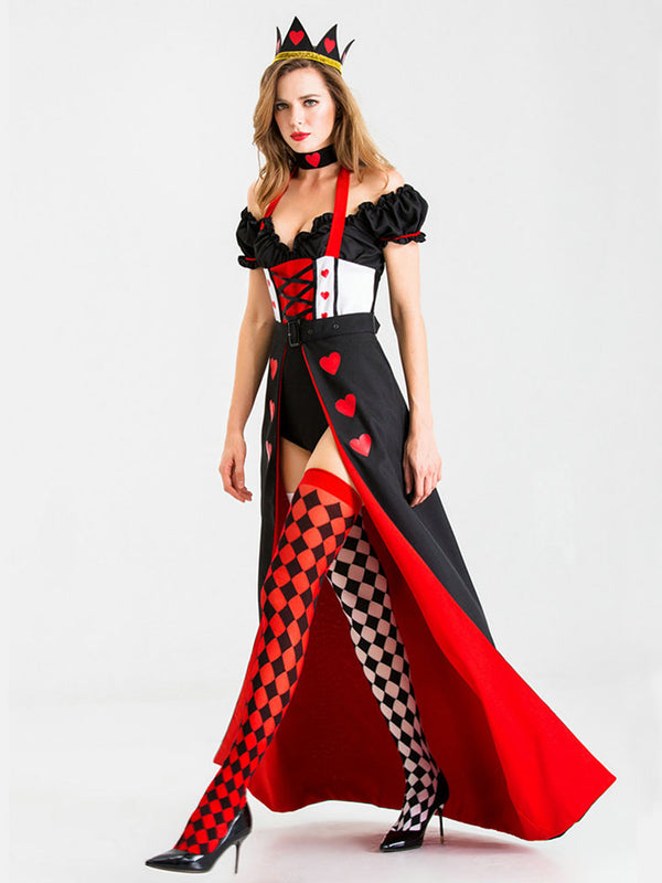 Queen of Hearts Queen Uniform Character Performance Costume - Dorabear