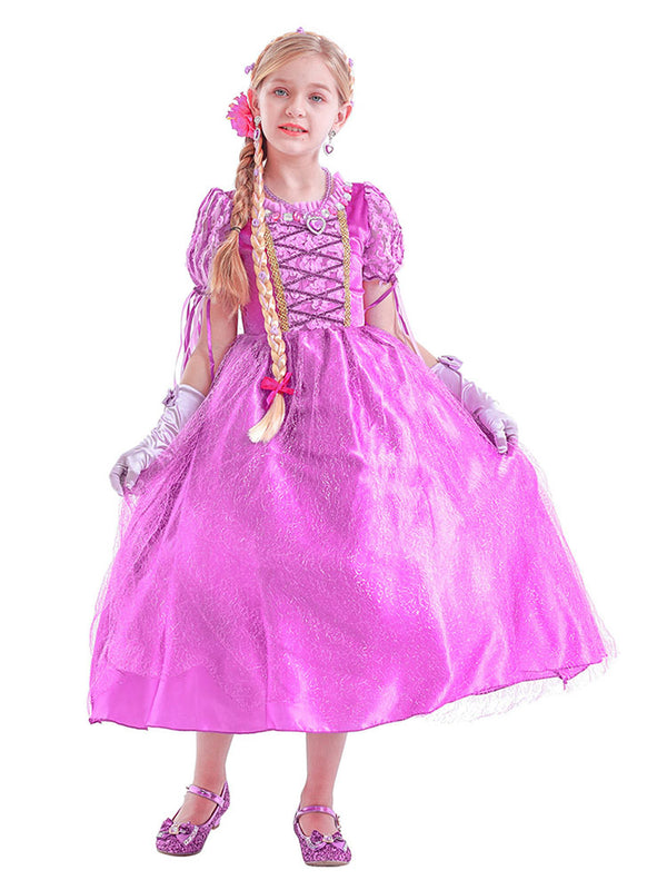 Princess Dress Short Sleeve Tutu Dress Character Costume - Dorabear
