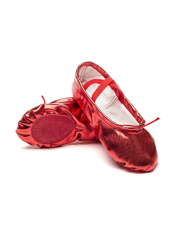 Shiny Dance Shoes Soft Sole Cat Claw Ballet Shoes - Dorabear