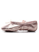 Soft Sole Breathable Cat Claw Crystal Pink PU Leather Ballet Shoes - Dorabear