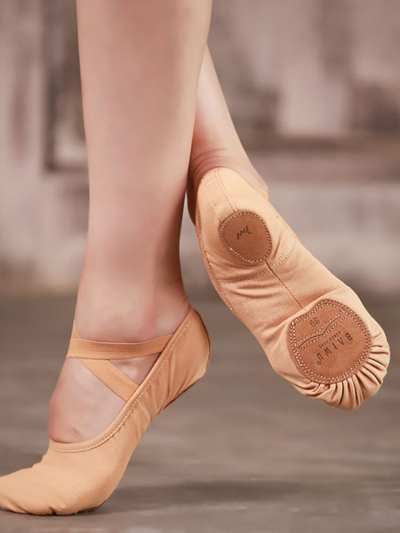 Soft Sole Elastic Cloth Training Shoes Cat Claw Ballet Shoes - Dorabear