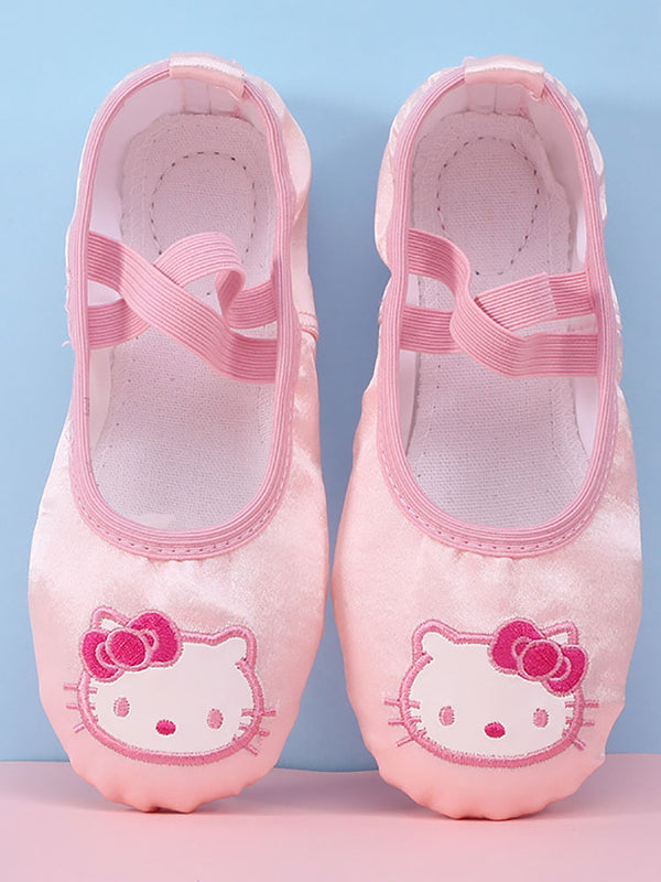 Soft Sole Lace Ballet Dance Shoes Practical Cat Claw Shoes - Dorabear