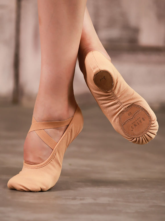 Soft Sole Training Shoes Elastic Cloth Cat Claw Ballet Shoes - Dorabear