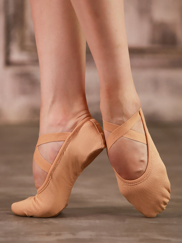 Soft Sole Training Shoes Elastic Cloth Cat Claw Ballet Shoes - Dorabear