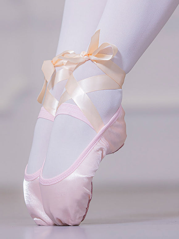 Stain Ballet Shoes Pointe Exercise Shoes Soft Sole Dance Shoes - Dorabear