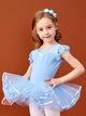 Summer Lace Short Sleeve U Neck Backless Ballet Dress - Dorabear