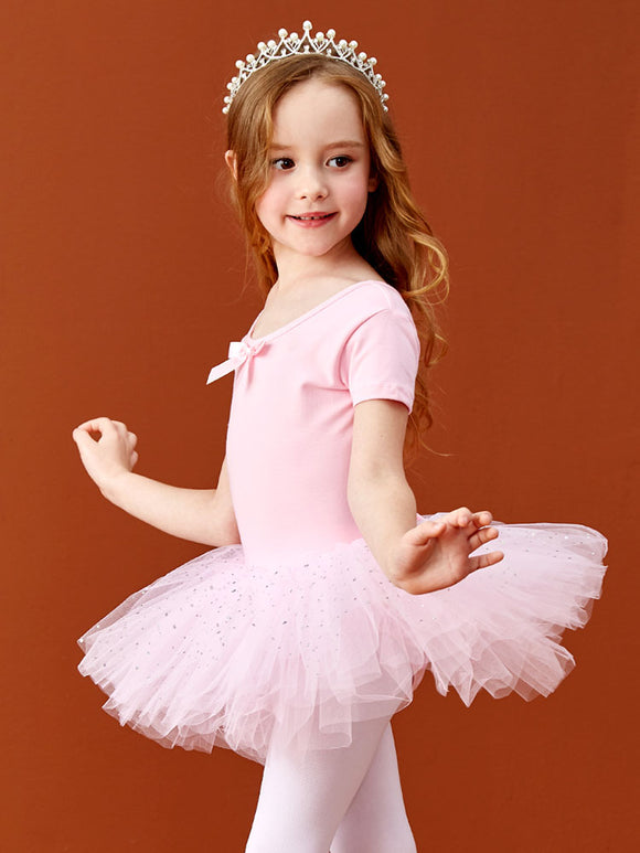 Summer Short-sleeved Tutu Ballet Dance Training Clothes - Dorabear