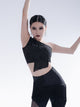 Summer Sleeveless Top Latin Dance Professional Tassel Training Clothes - Dorabear