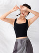 U-neck Dance Bra Yoga Vest Wear Fitness Underwear Push Up Bra - Dorabear