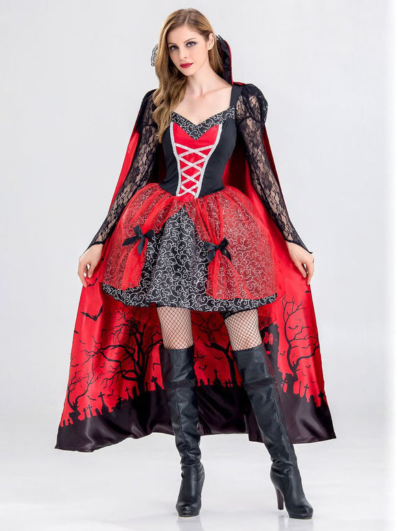 Vampire Cosplay Vostume Halloween Witch Character Costume - Dorabear