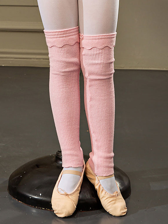 Warm Leggings Ballet Dance Knitting Lengthened Over-the-Knee Socks - Dorabear