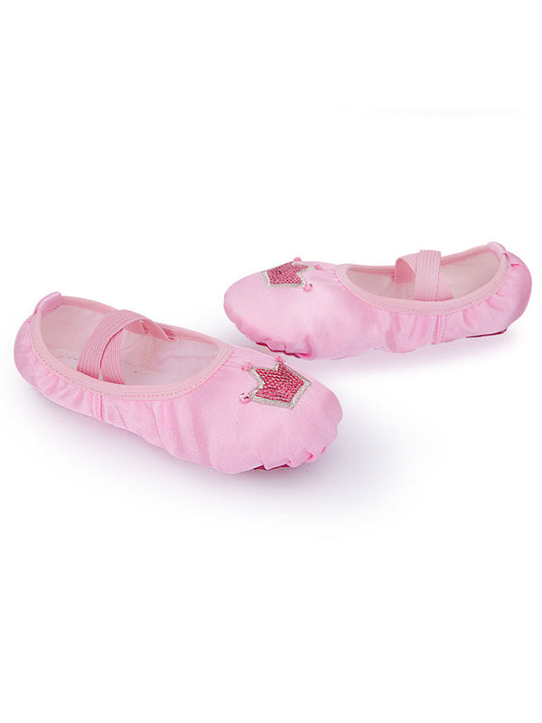 Winter Fleece Dance Shoes Ballet Satin Embroidered Cat Claw Shoes - Dorabear