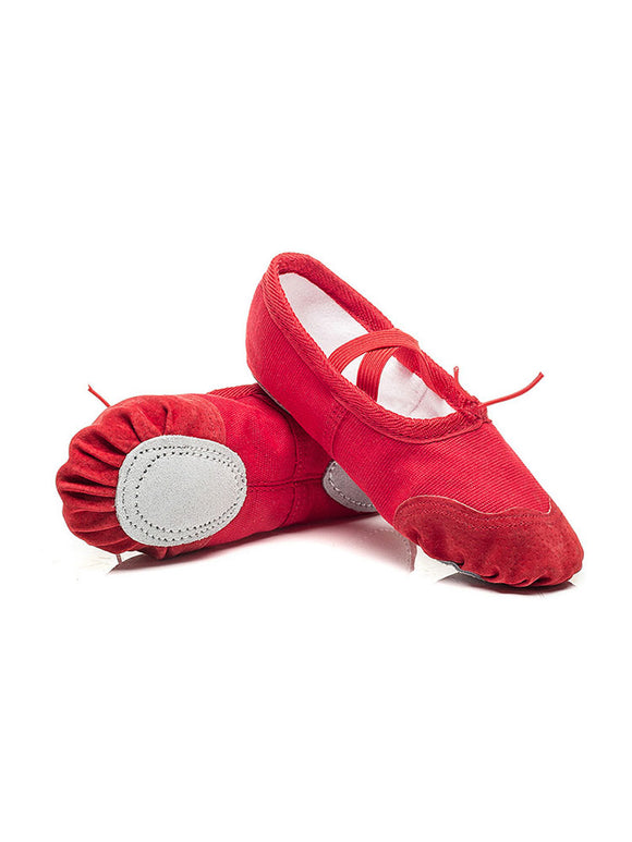 Winter Fleece Thickened Ballet Soft Sole Dance Training Shoes - Dorabear