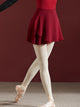 Ballet Practice Clothes Lace Up Skirt One Piece Chiffon Hemming Skirt - Dorabear