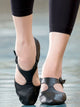 Soft Sole Leather Ballet Shoes Low Heel Shape Shoes - Dorabear