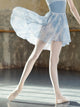 Ballet Dance Half Skirt Front Short Back Long Chiffon Practice Skirt - Dorabear - The Dancewear Store Online 