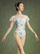 Ballet Dance Practice Suit Small Flying Sleeves V-neck Backless Leotard - Dorabear - The Dancewear Store Online 