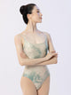 Ballet Dance Printed Suspender Basic Training Leotard - Dorabear