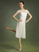 Summer Ballet Dance Short Sleeve Dress Practice Performance Long Dress - Dorabear - The Dancewear Store Online 