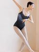 Ballet Digital Printed Suspender Dance Leotard Practice Clothes - Dorabear