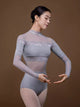 Ballet High Crotch Long Sleeve Training Clothes Lace Cording Patchwork Leotard - Dorabear - The Dancewear Store Online 