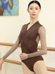 Ballet Long Sleeved Embroidered Leotard Dance Practice Clothes - Dorabear