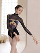 Ballet Long Sleeved Small High Necked Backless Leotard Dance Practice Suit - Dorabear - The Dancewear Store Online 