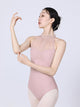 Ballet Mesh Training Suit Sleeveless High Crotch Leotard - Dorabear