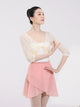 Ballet Mid-sleeve Twisted Lace Thin Blouse Outwear Small Top - Dorabear