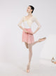 Ballet Mid-sleeve Twisted Lace Thin Blouse Outwear Small Top - Dorabear