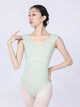 Ballet Peach Heart Collar Simple Leotard High Crotch Training Suit - Dorabear