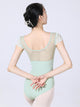 Ballet Round Neck Lace Splicing Leotard Dance Practice Clothes - Dorabear