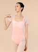 Ballet Square Neck Crepe Panel Leotard Practice Clothes - Dorabear