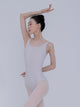 Ballet Suspender Training Suit High Crotch Round Neck Leotard - Dorabear