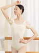 Ballet Training Clothes Bubble Sleeve High Crotch Leotard - Dorabear