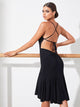 Beautiful Back Kink Design Fishtail Dress Latin Dance Costume - Dorabear