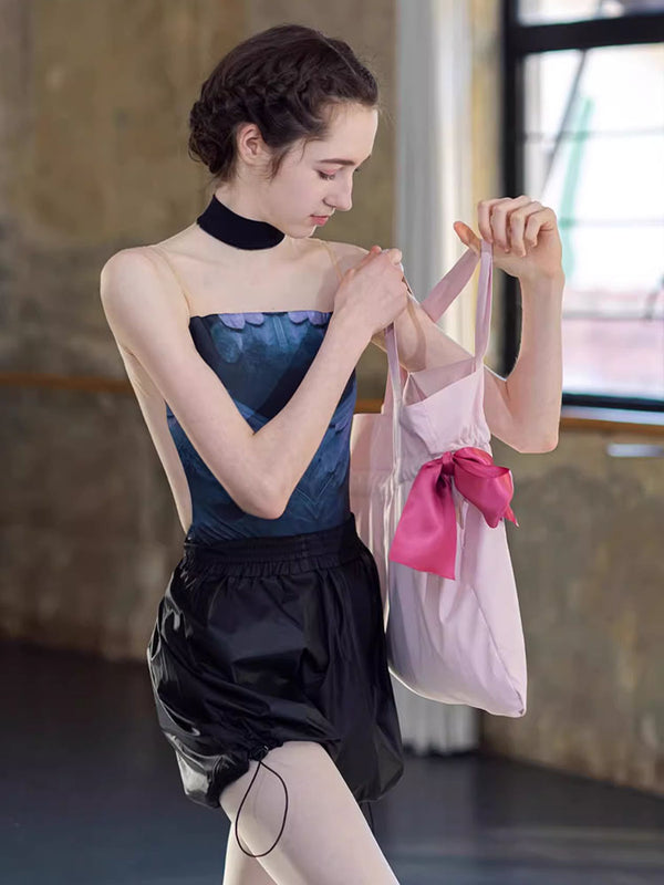 Bow Dance Bag One Shoulder Backpack - Dorabear - The Dancewear Store Online 