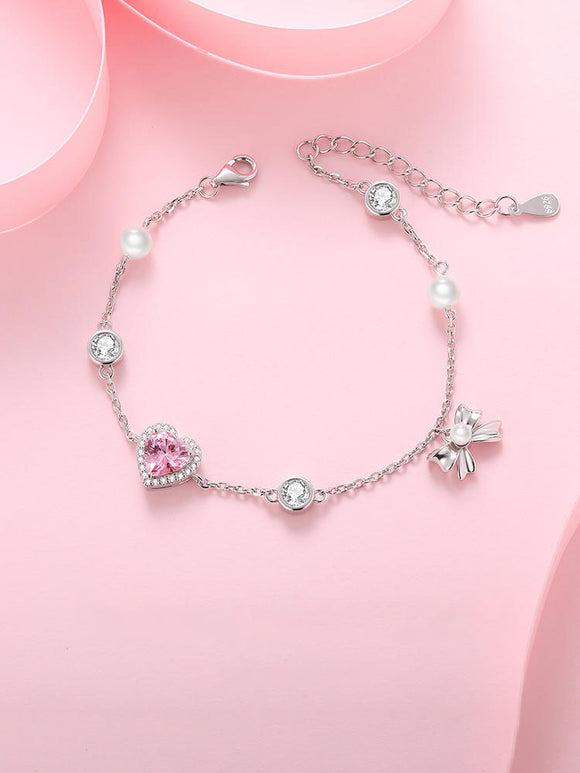 Butterfly Love Pure Silver Bracelet Light Luxury Unique Exquisite Bangle Birthday Gift - Dorabear - The Dancewear Store Online 