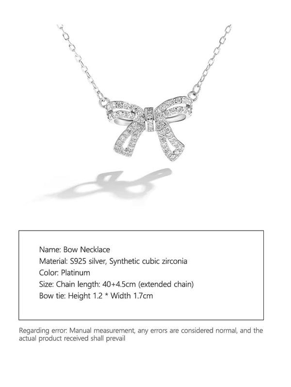 Butterfly Pure Silver Necklace Light Luxury Niche Silver Jewelry Birthday Gift - Dorabear - The Dancewear Store Online 