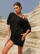 Careful Shoulder Design Dress Latin Dance Practice Clothes - Dorabear