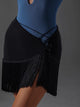 Fringe Skirt with Strap Design Latin Dance Training Clothes - Dorabear